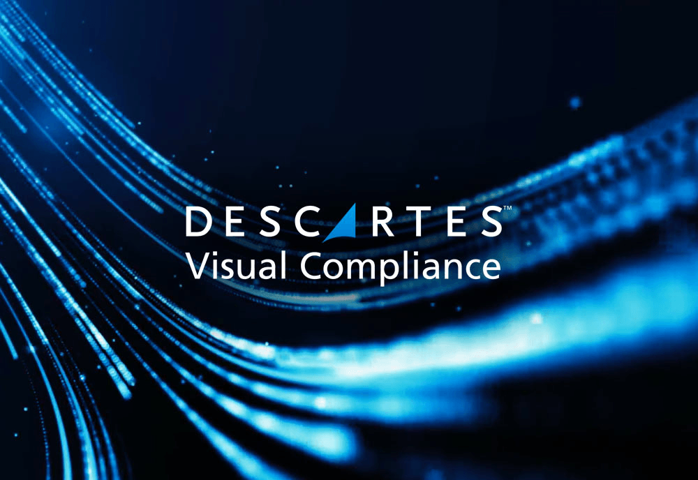 Descartes Visual Compliance banner